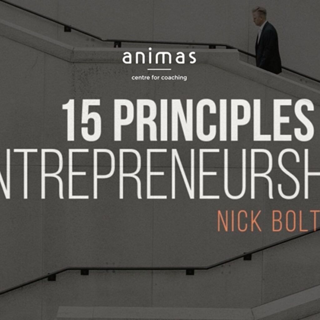 15 Personal Principles in Entrepreneurship